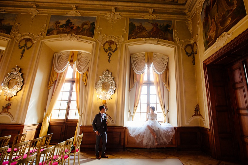 Wedding at Dobris Chateau