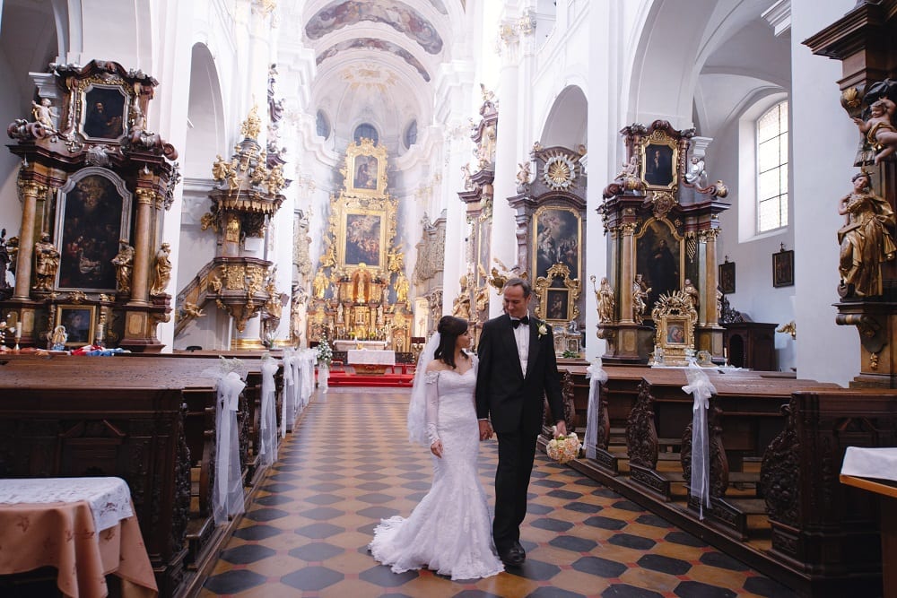 Свадьба в церкви Св. Томаша
